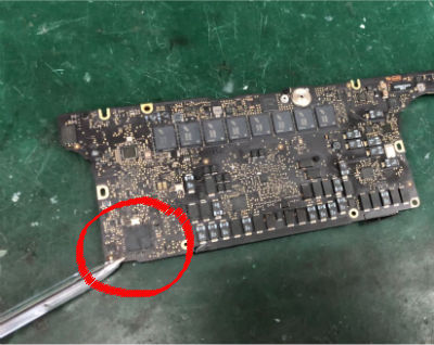 EC chipset di A1425 langka dan gampang rusak
